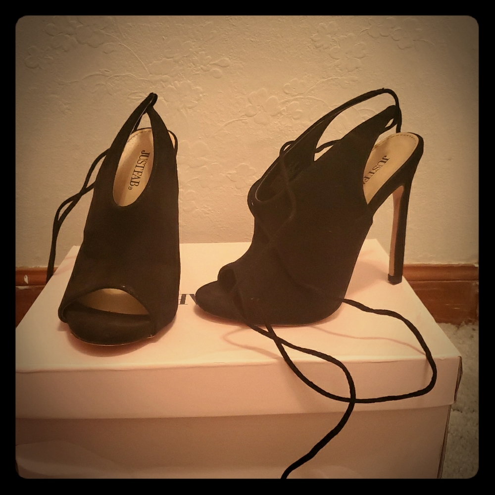 Black heels